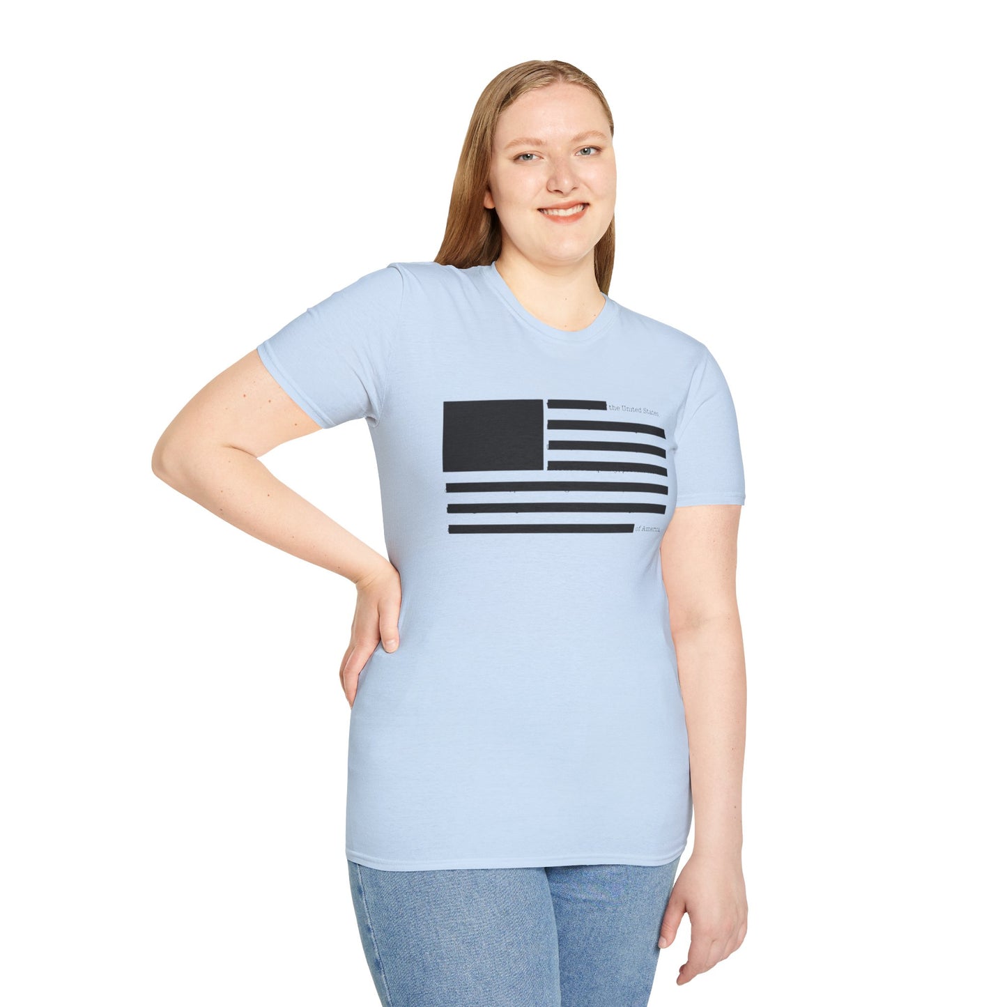 Black Stripes Flag T-Shirt