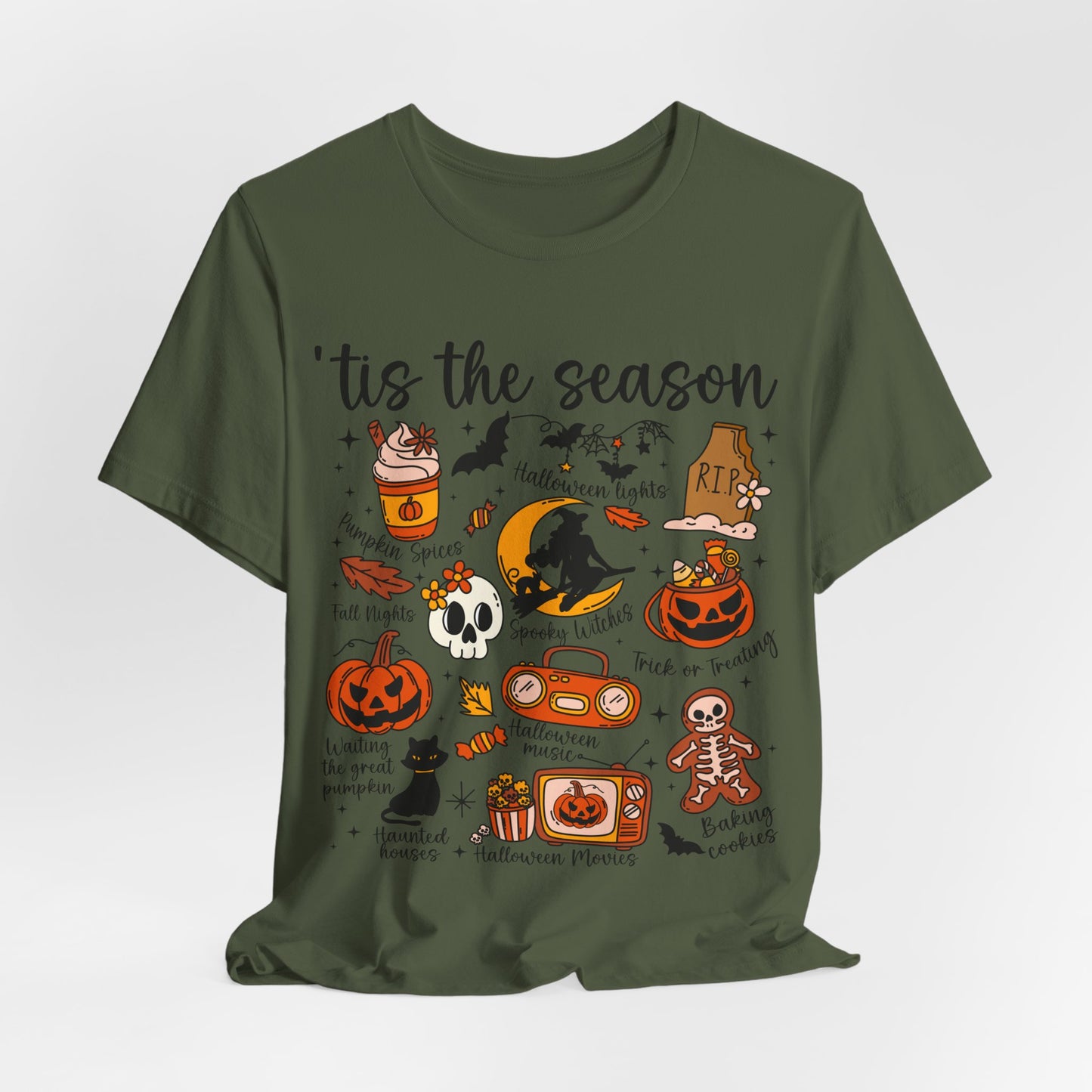 Tis The Season Autumn-Themed Tee