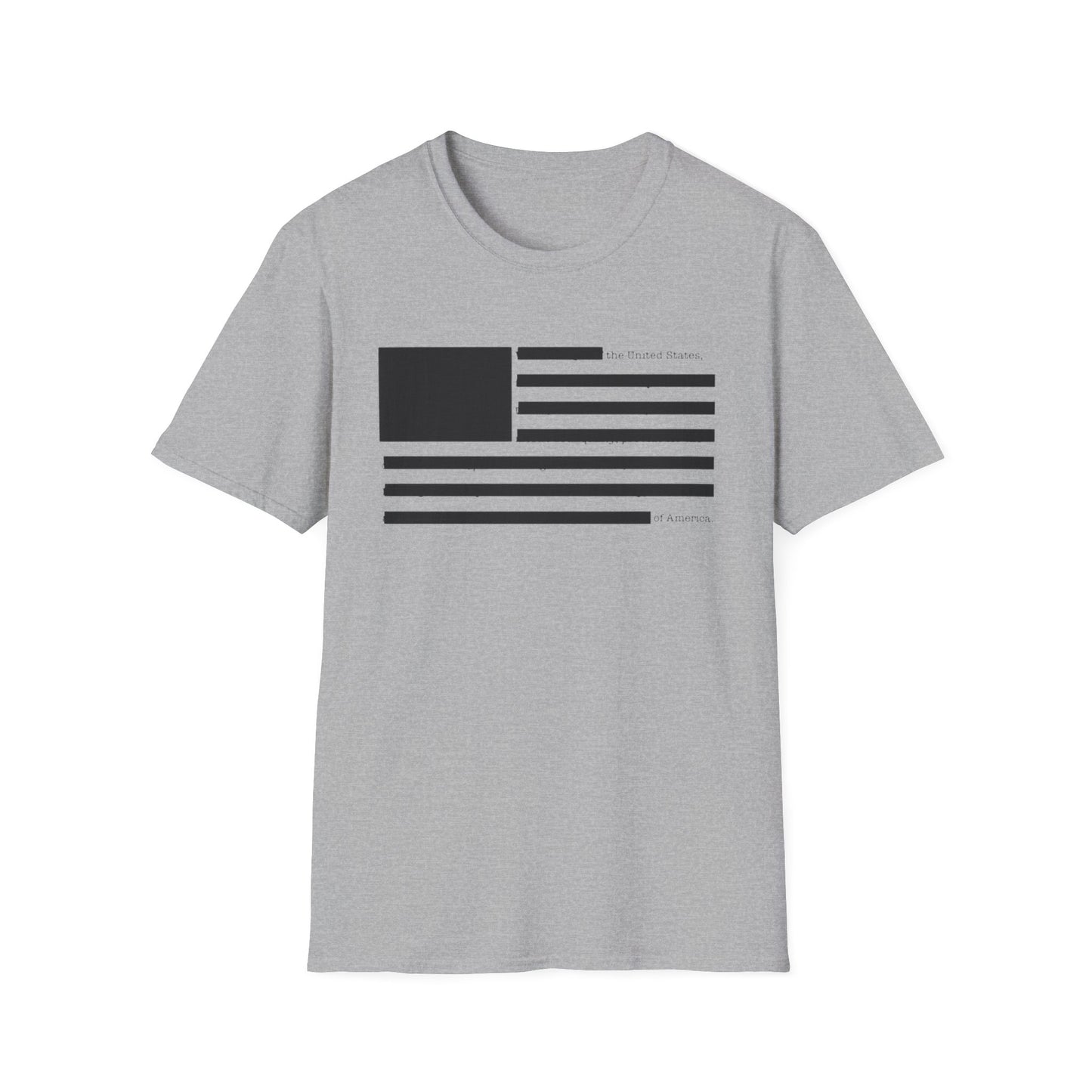 Black Stripes Flag T-Shirt