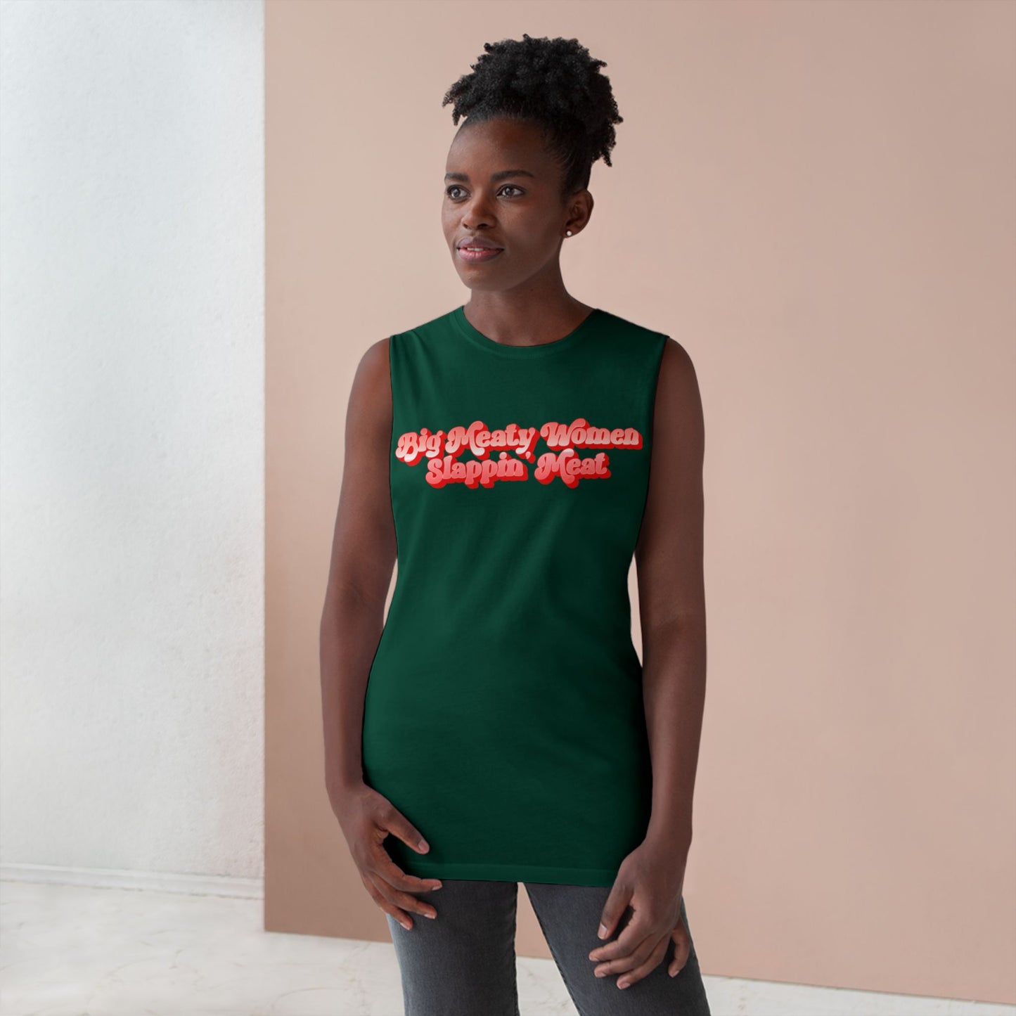 Retro Big Meaty Women Tank Top
