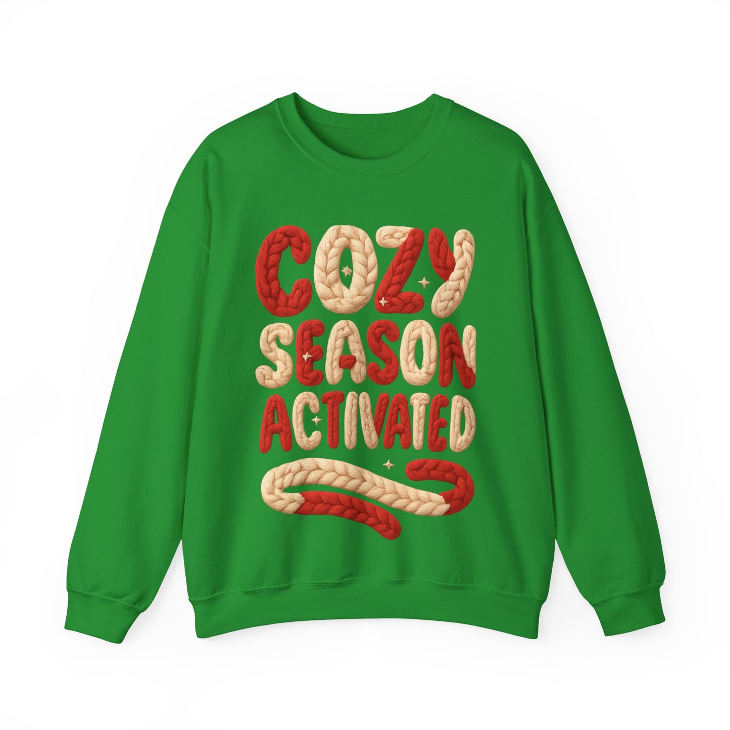 Faux Yarn Cozy Season Activated Crewneck Sweatshirt
