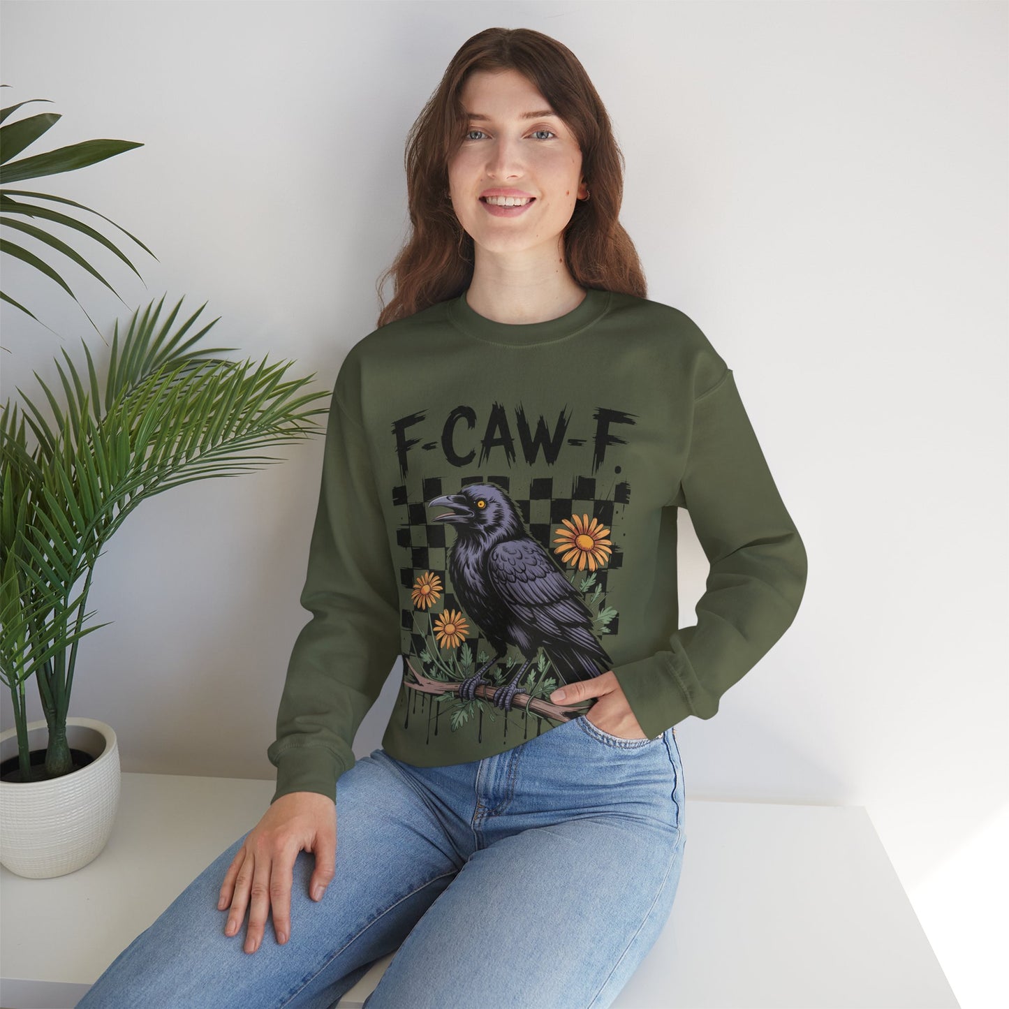 F-Caw-F Raven Sweatshirt