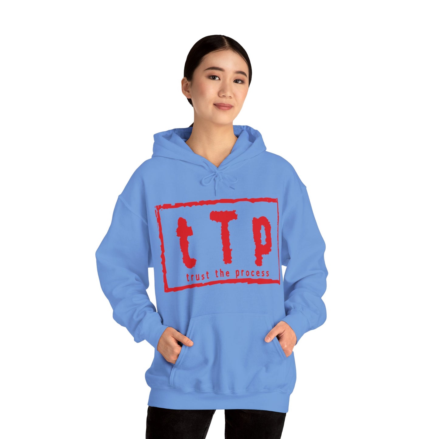 tTp Trust the Process Red Hoodie