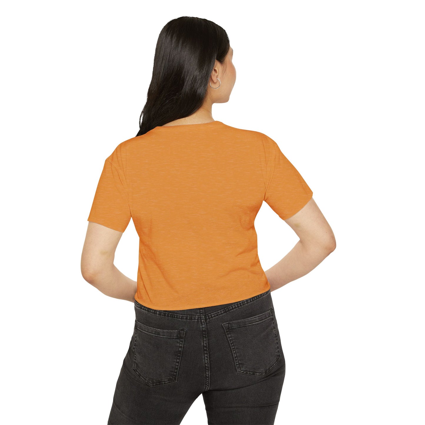 Vintage Big Meaty Women Festival Crop Top