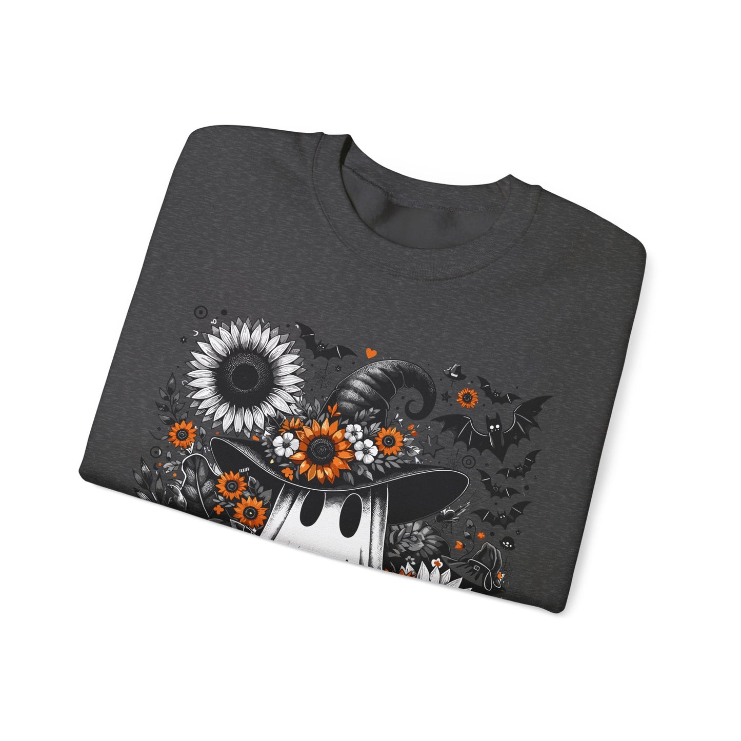 Spooky Floral Halloween Sweatshirt