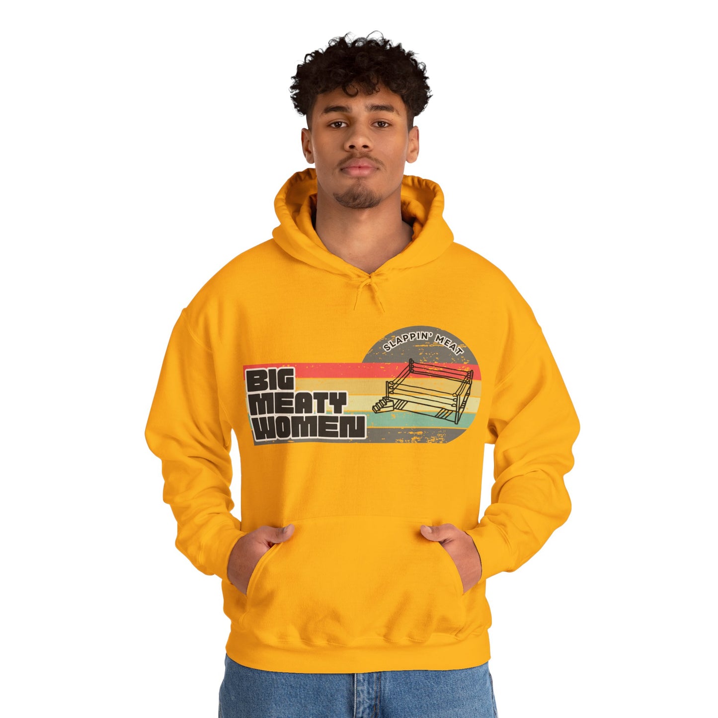 Vintage Big Meaty Women Hoodie