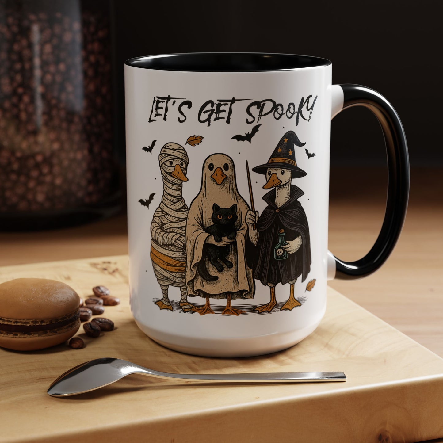Let's Get Spooky Mug | Halloween Accent Coffee Mug