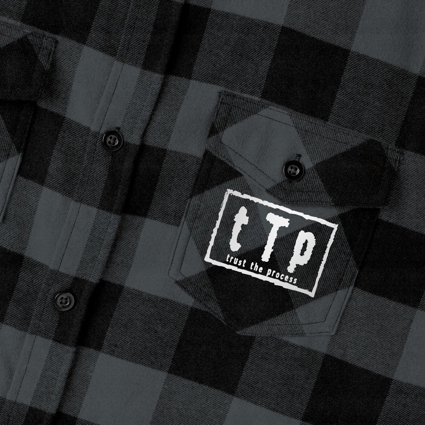 tTp Trust The Process Flannel Shirt