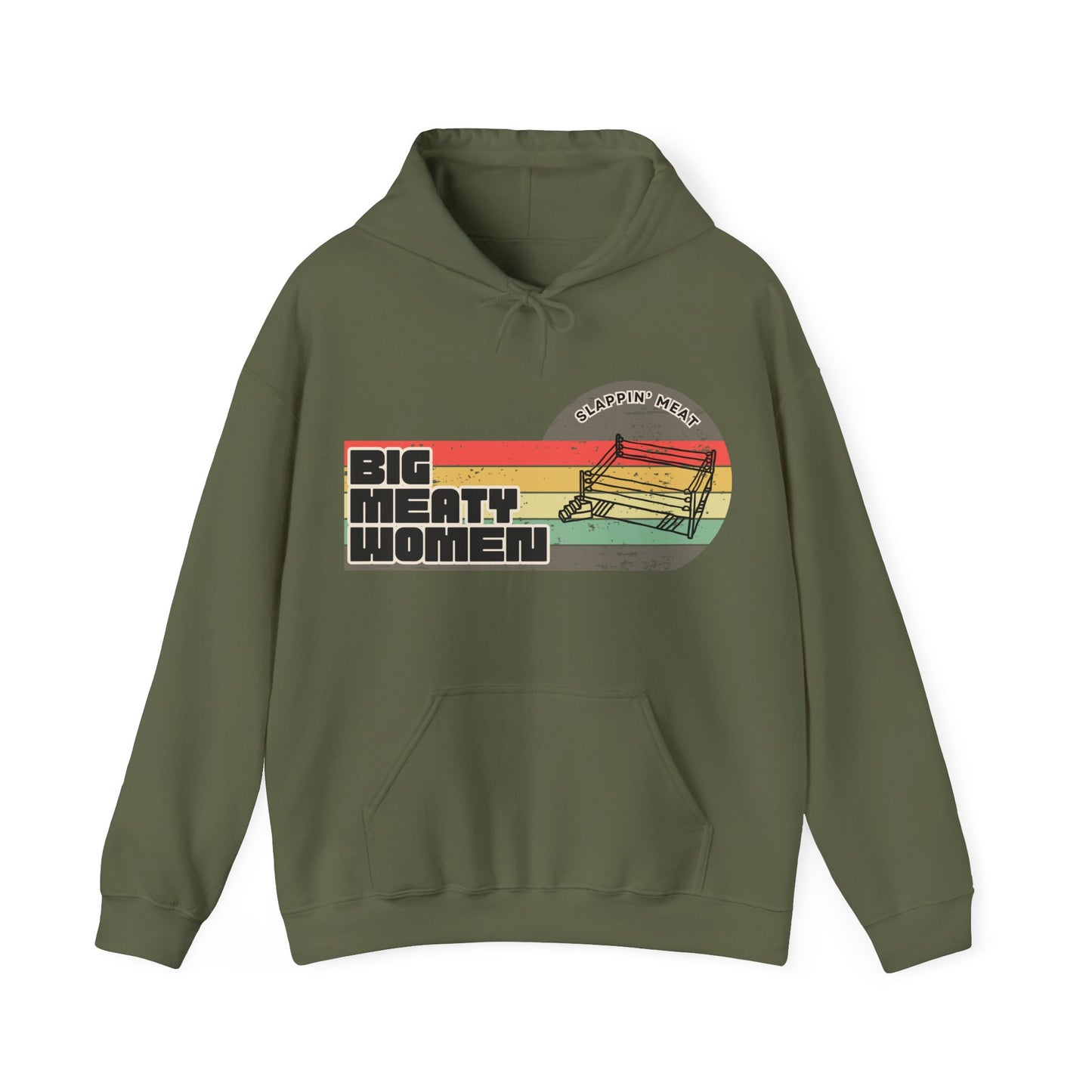 Vintage Big Meaty Women Hoodie