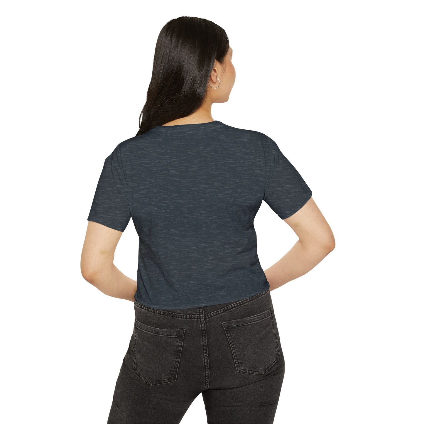 Vintage Big Meaty Women Festival Crop Top