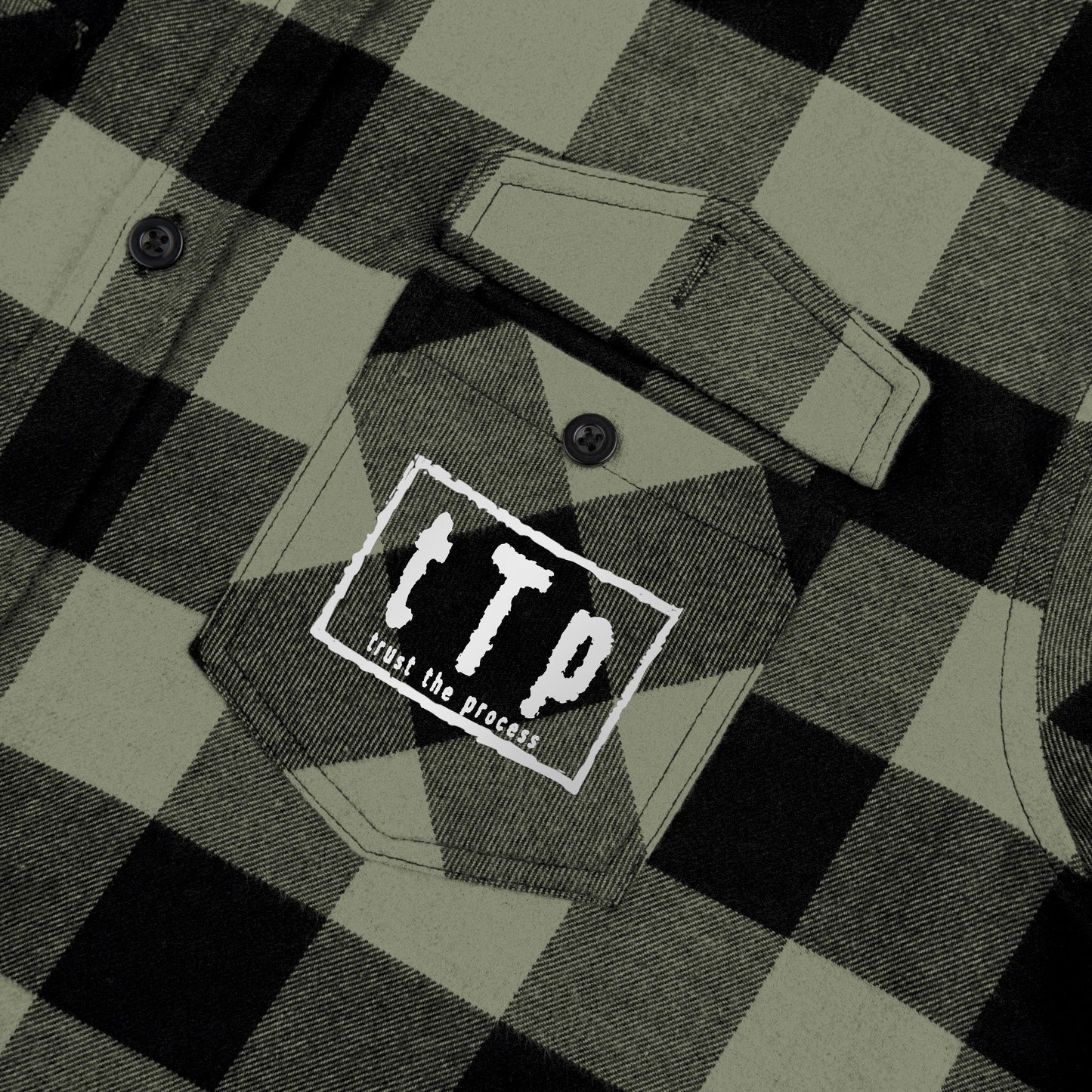 tTp Trust The Process Flannel Shirt
