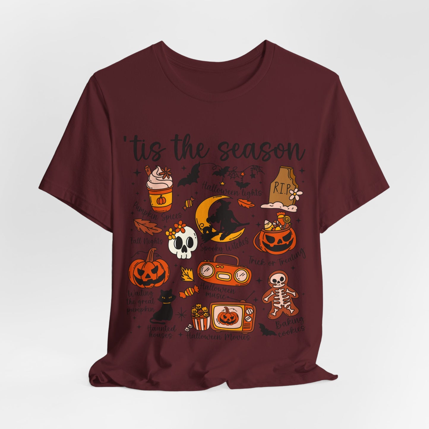Tis The Season Autumn-Themed Tee