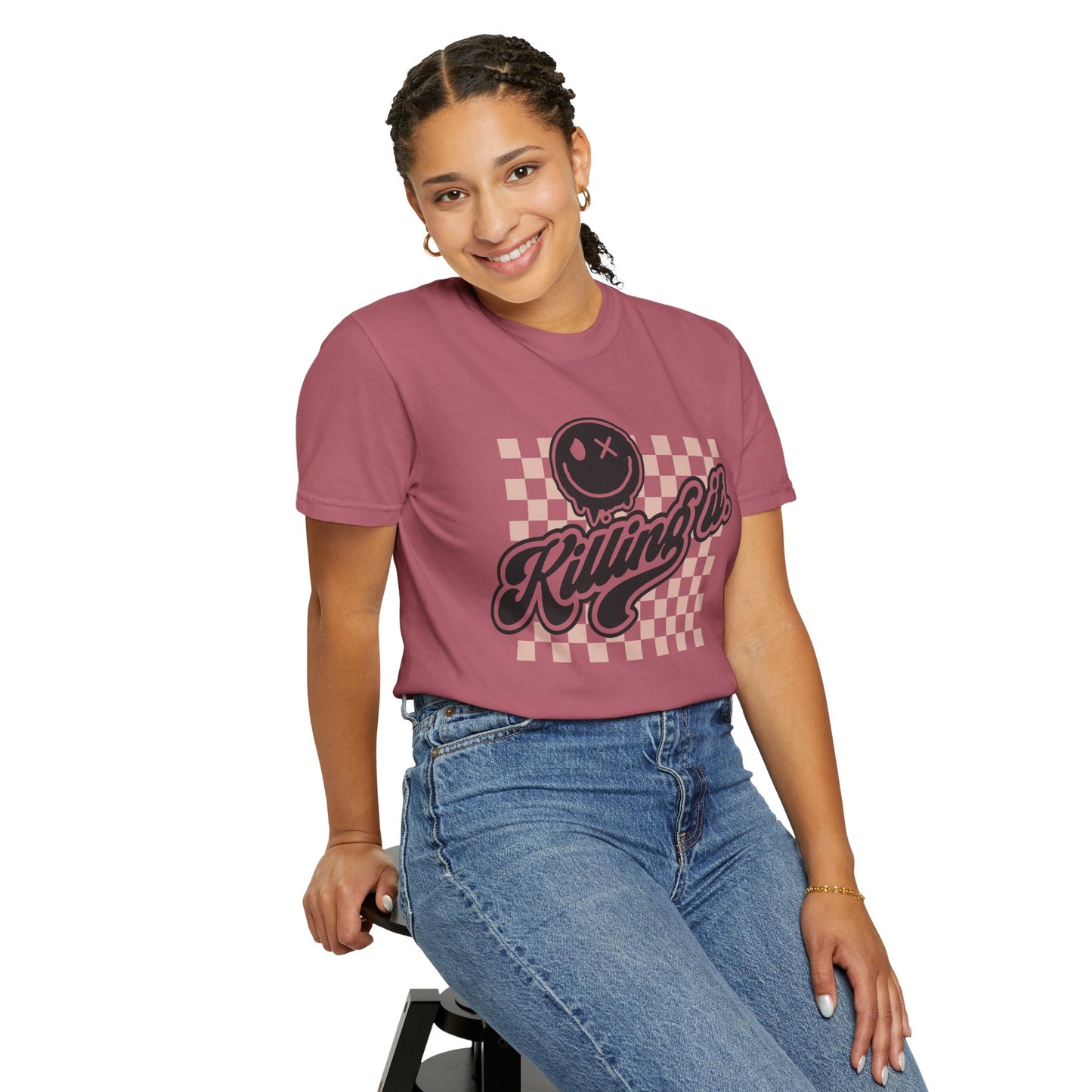 'Killing It' Retro Tee - Casual Wear, Gifts, Trendy Style, Everyday Comfort, Stylish Apparel