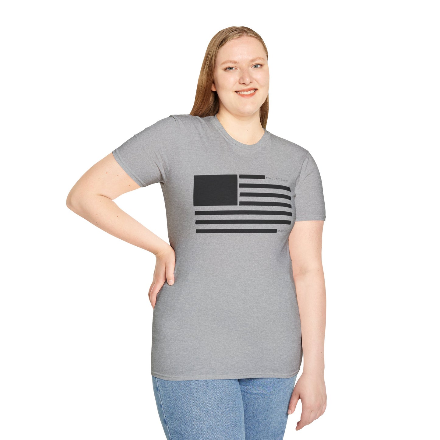 Black Stripes Flag T-Shirt