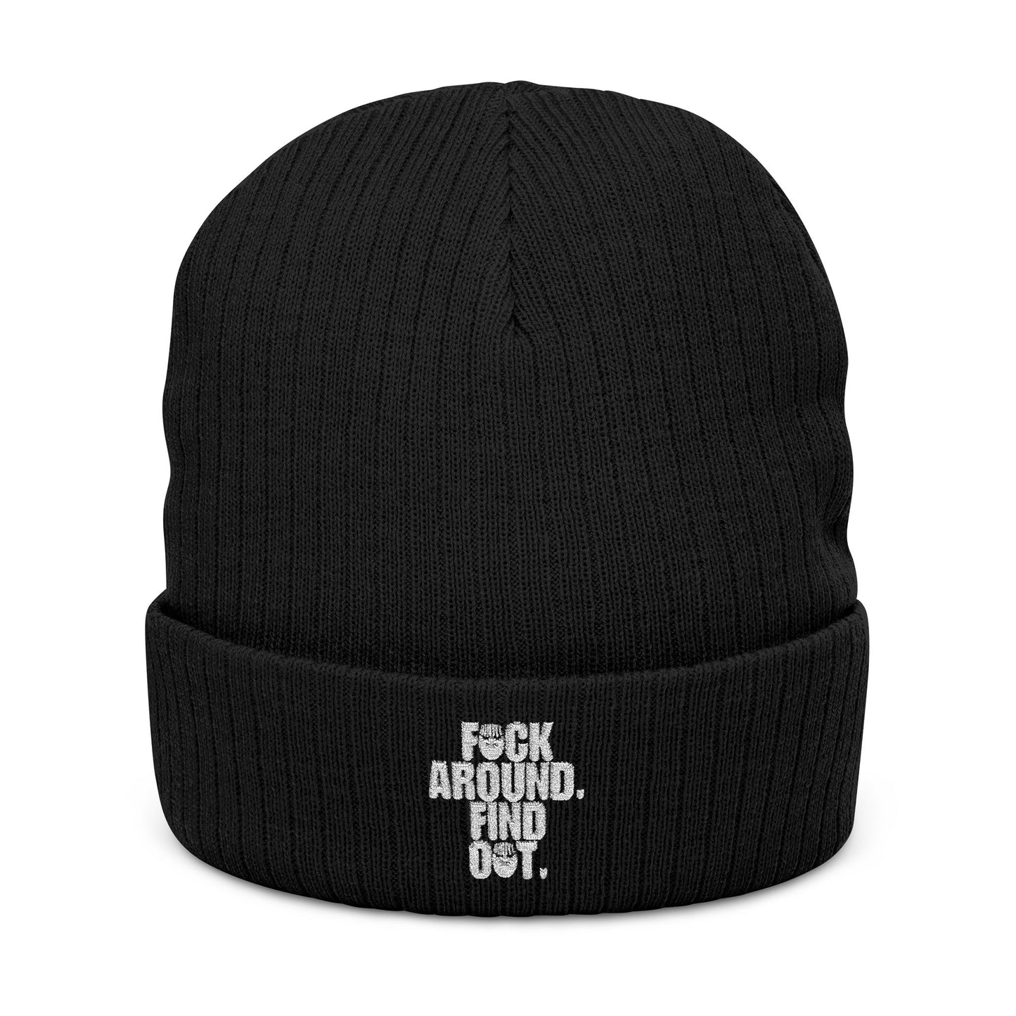 Brute FAFO Ribbed Knit Beanie