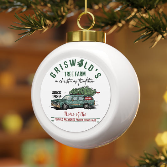 Christmas Tree Farm Ornament