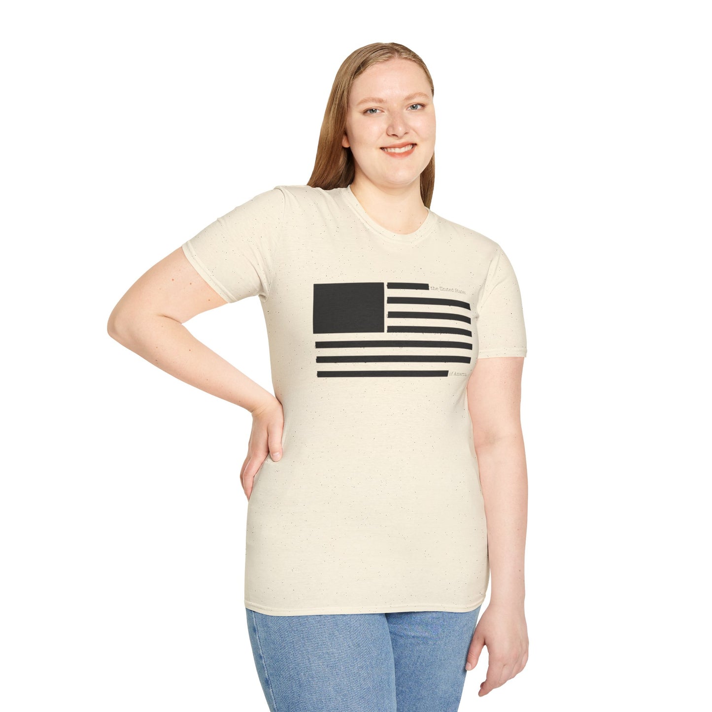 Black Stripes Flag T-Shirt