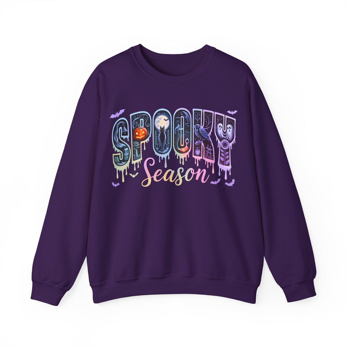 Iridescent Halloween Spooky Season Sweatshirt