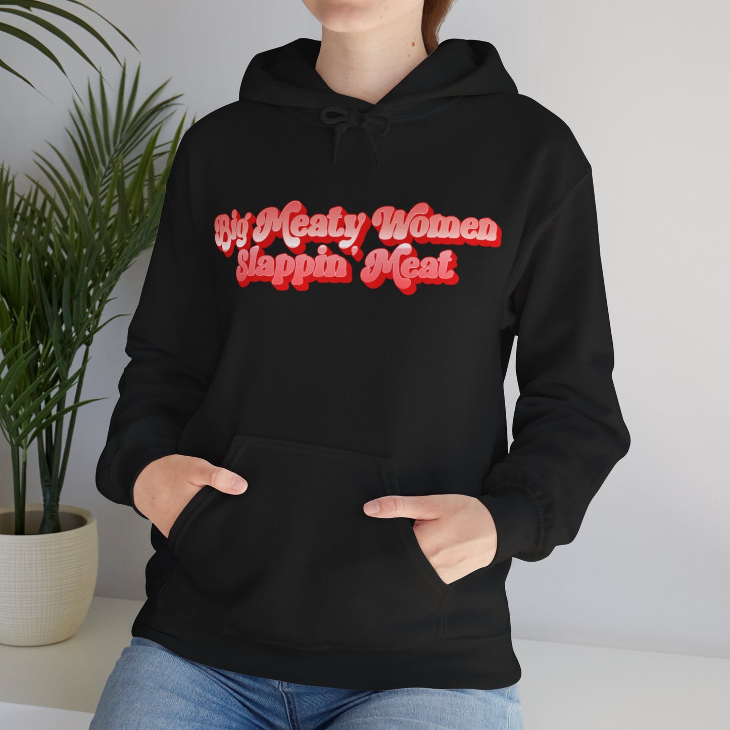 Retro Big Meaty Women Hoodie