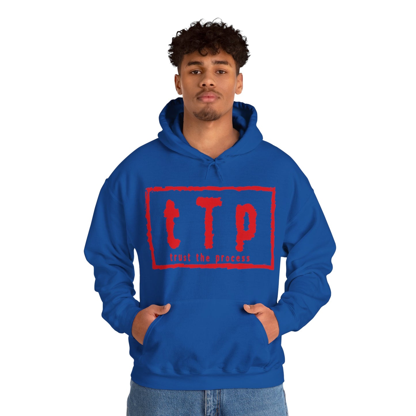 tTp Trust the Process Red Hoodie