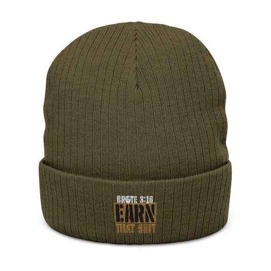 Brute 3:16 Ribbed Knit Beanie