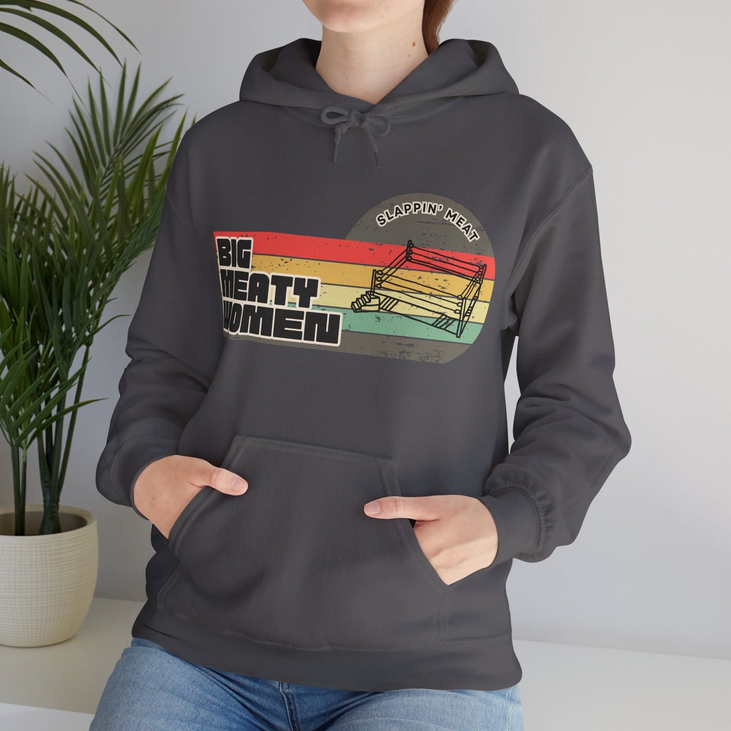 Vintage Big Meaty Women Hoodie