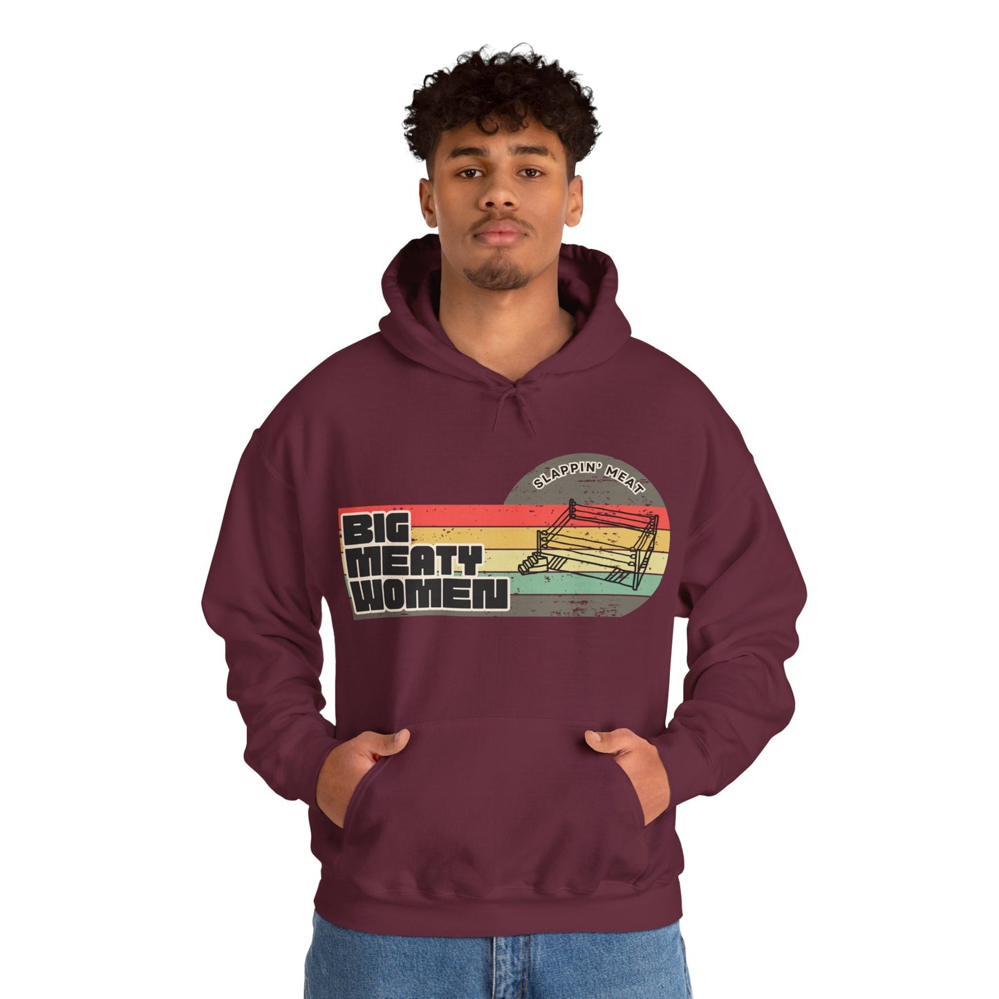 Vintage Big Meaty Women Hoodie