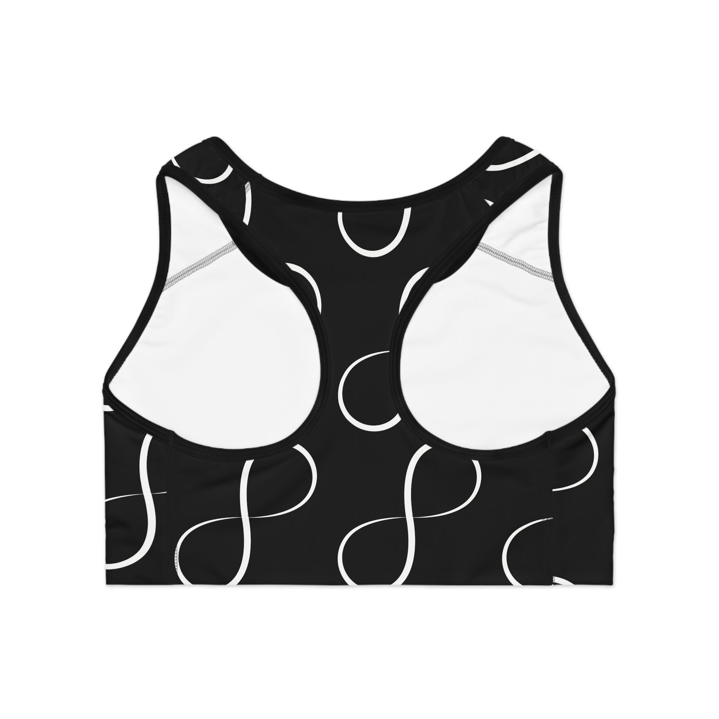 Infinity Pattern Sports Bra