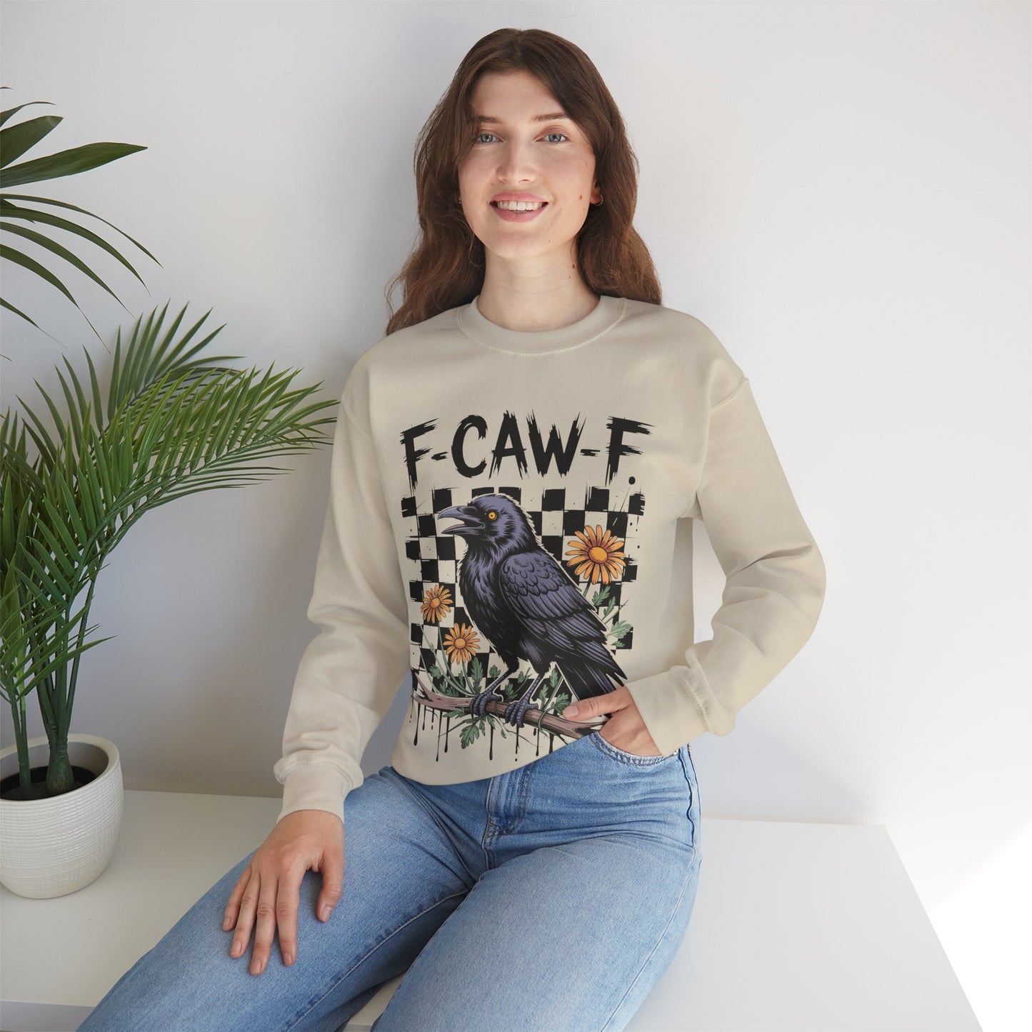F-Caw-F Raven Sweatshirt