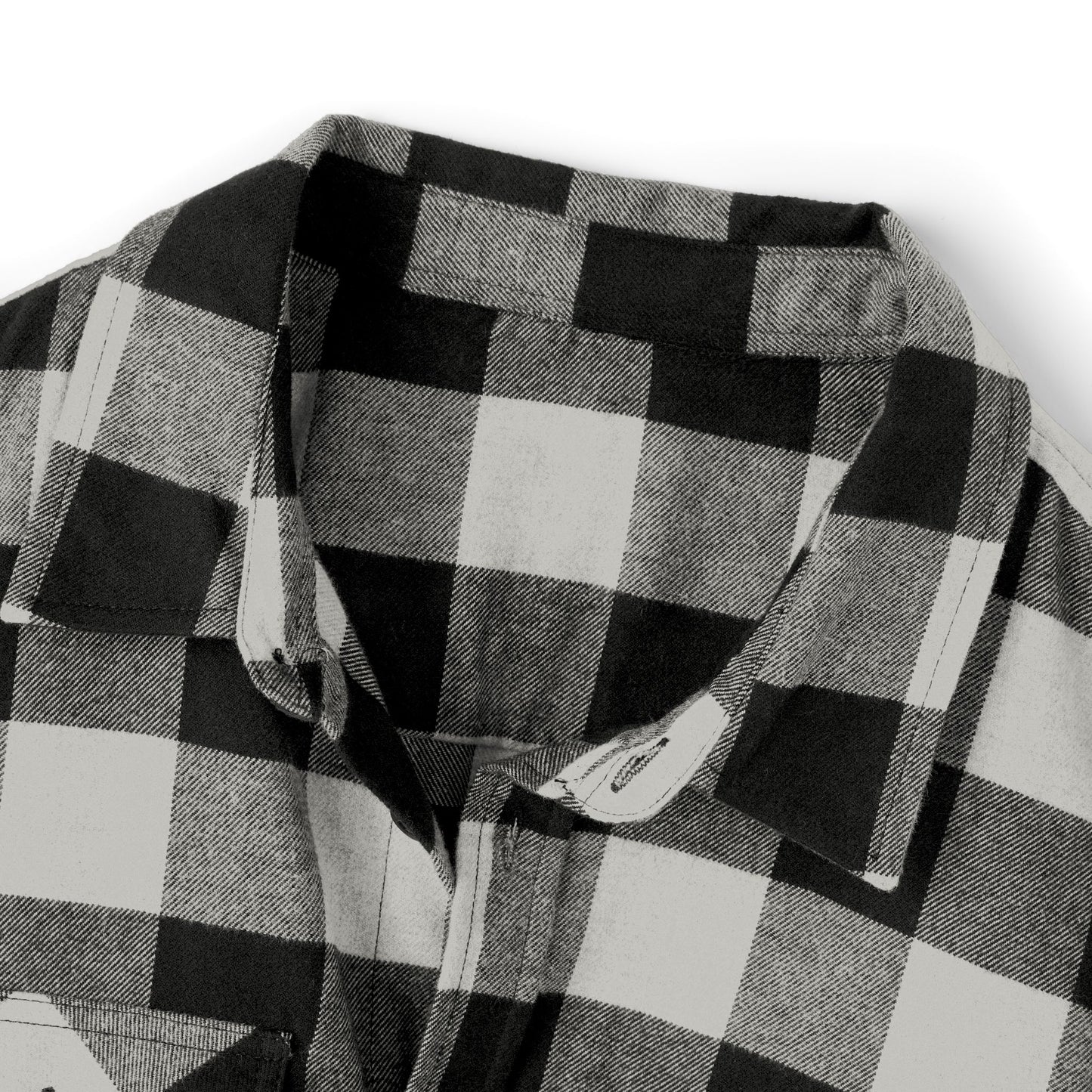 Christmas Skull Flannel Shirt