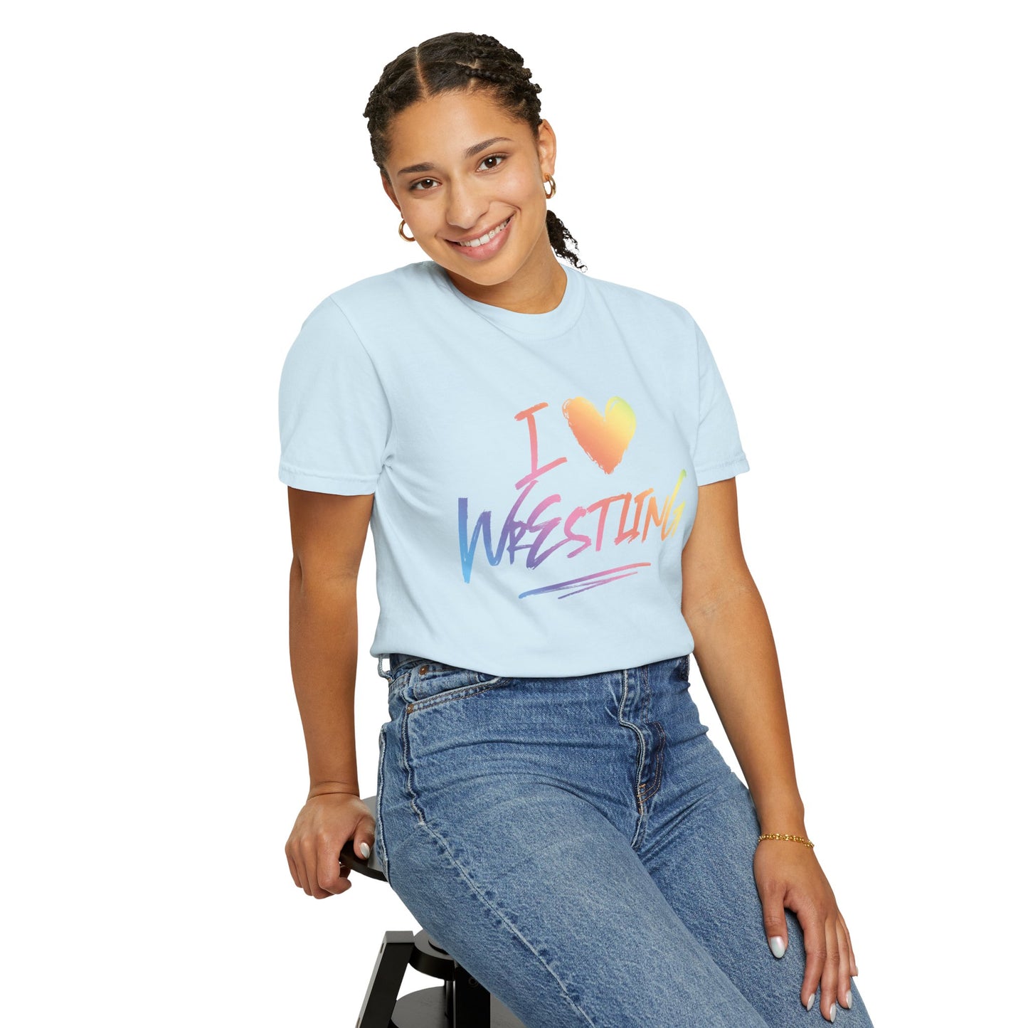 I ❤️ Wrestling Tee