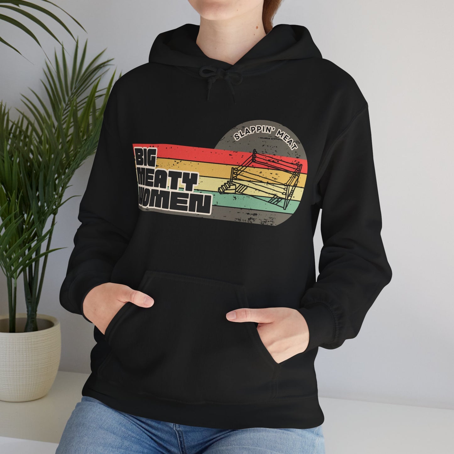 Vintage Big Meaty Women Hoodie