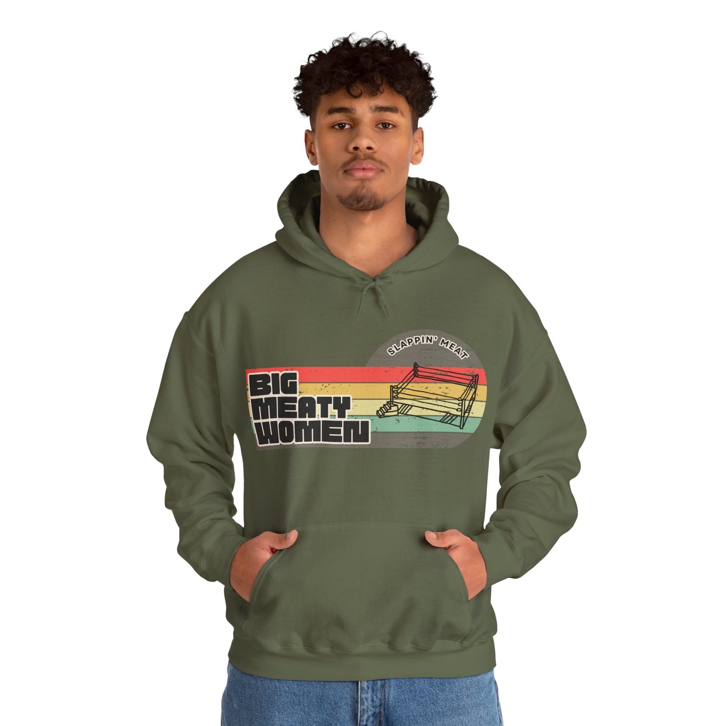 Vintage Big Meaty Women Hoodie