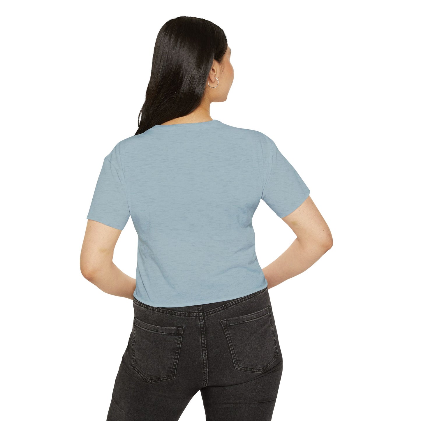 Vintage Big Meaty Women Festival Crop Top