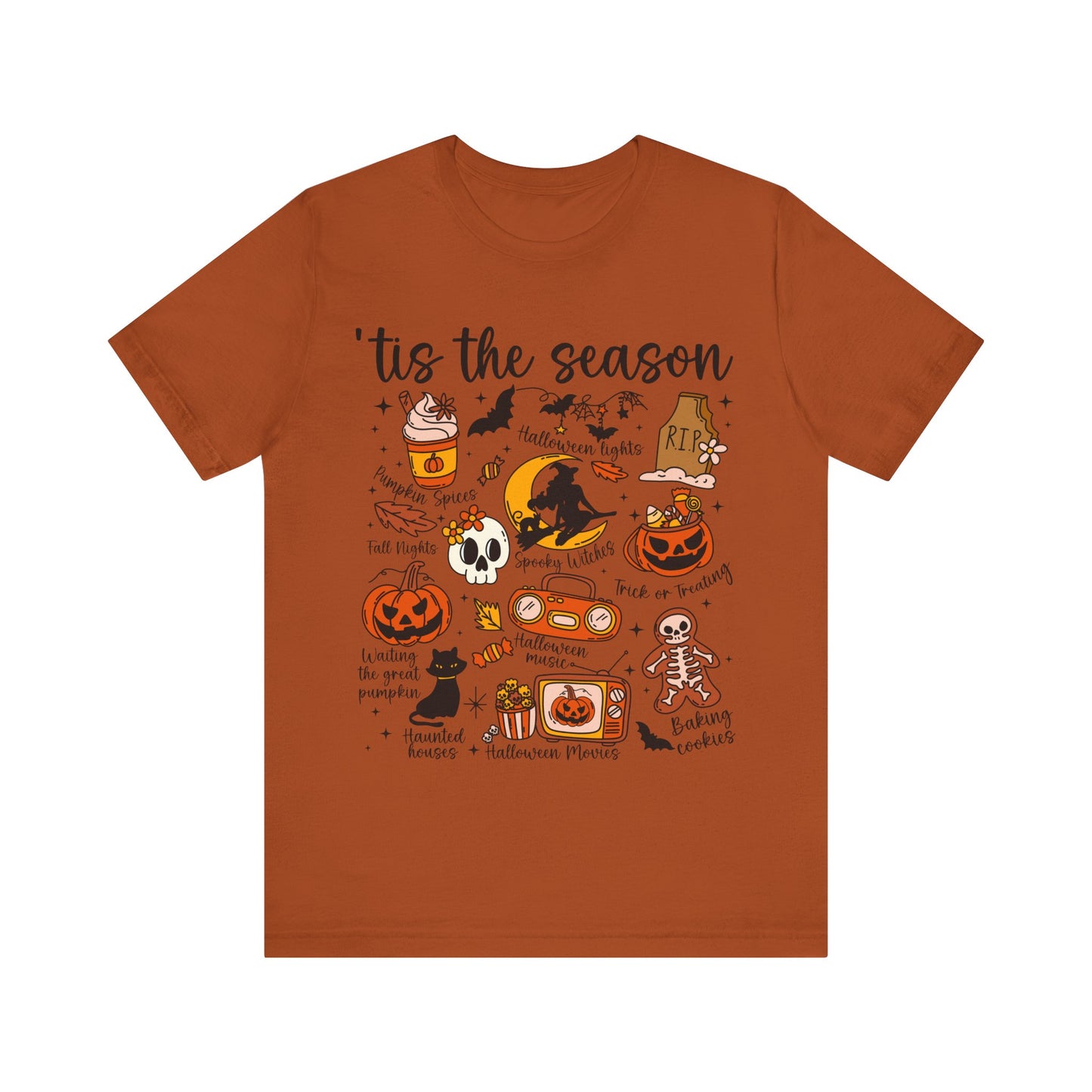 Tis The Season Autumn-Themed Tee
