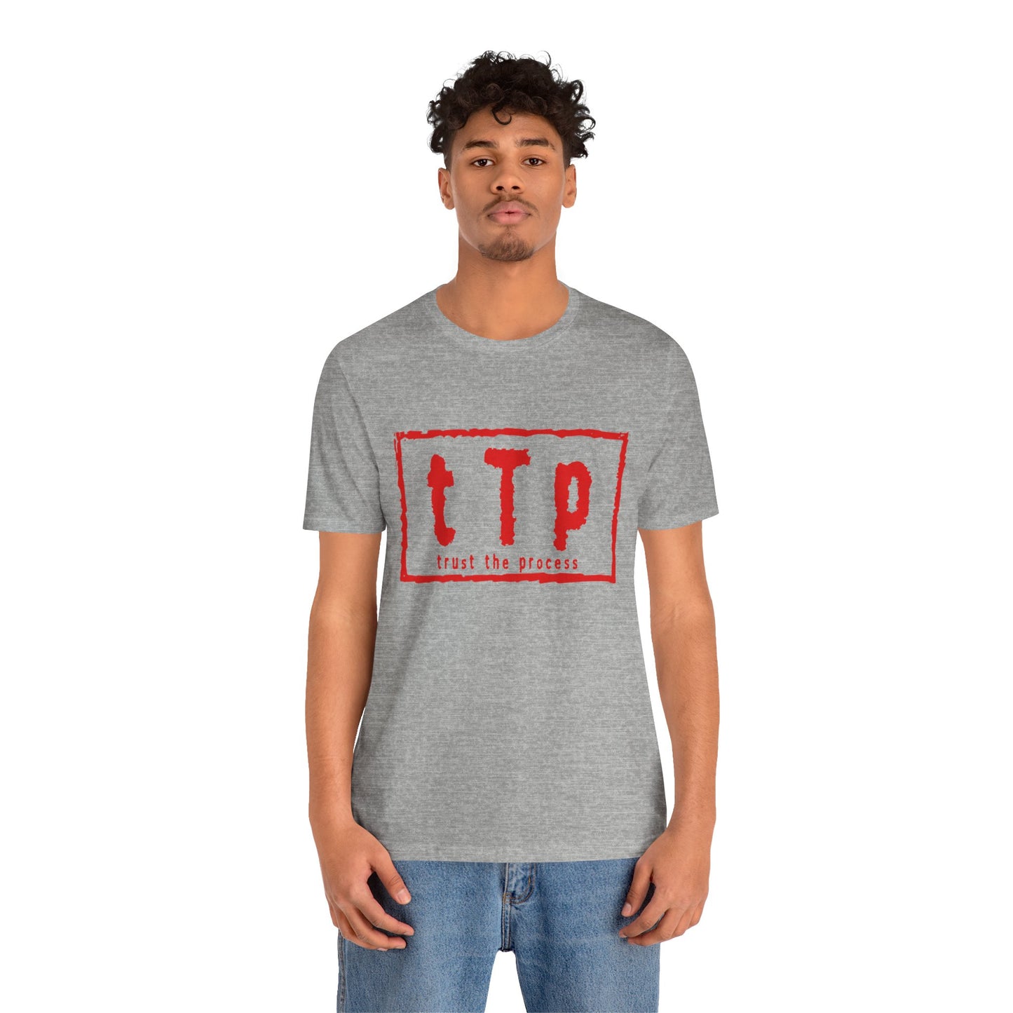 tTp Trust the Process Red T-Shirt