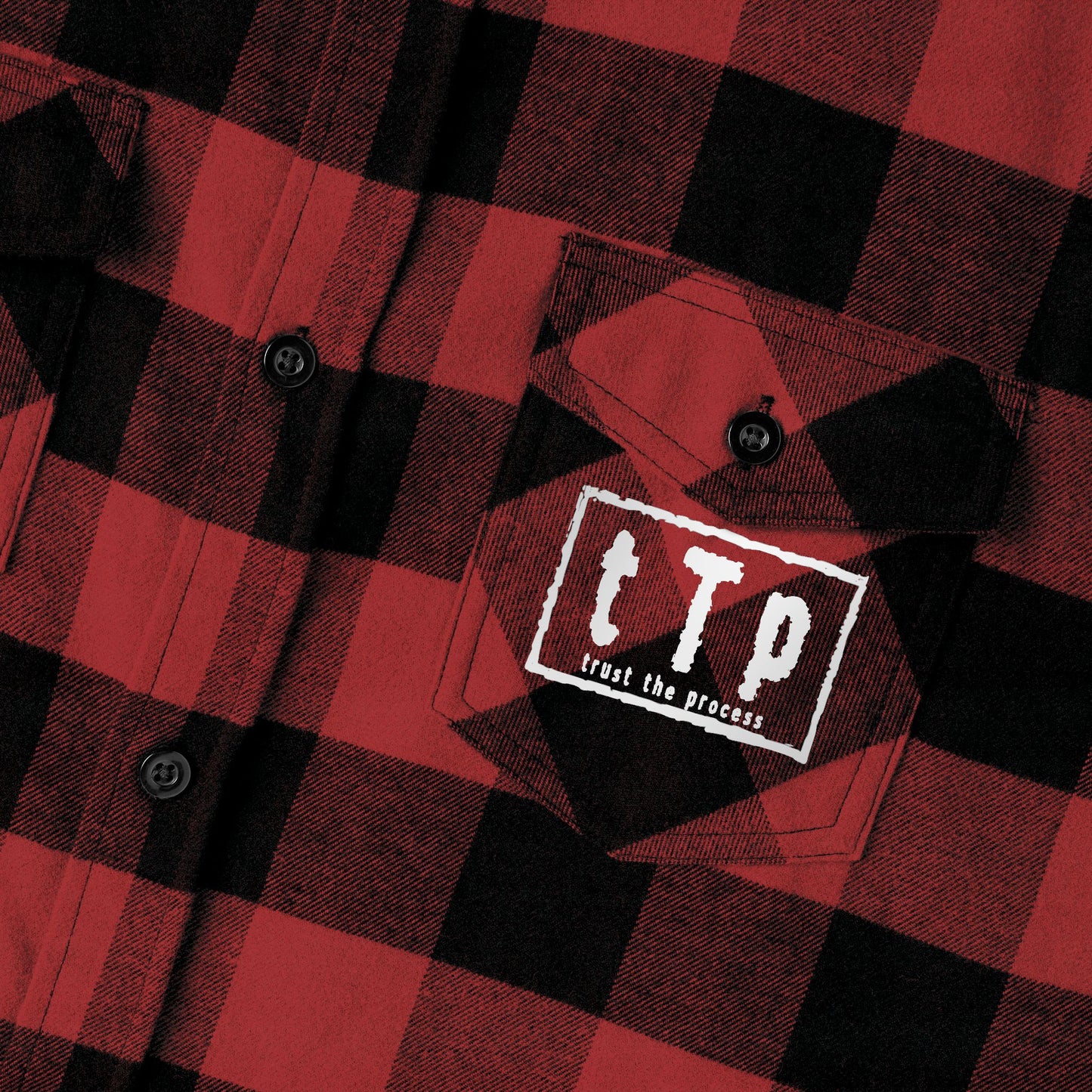 tTp Trust The Process Flannel Shirt