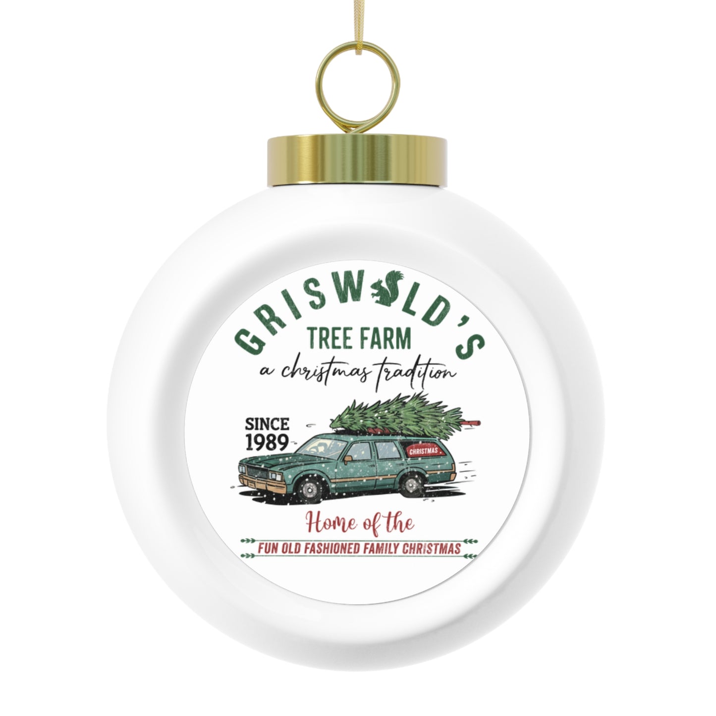 Christmas Tree Farm Ornament
