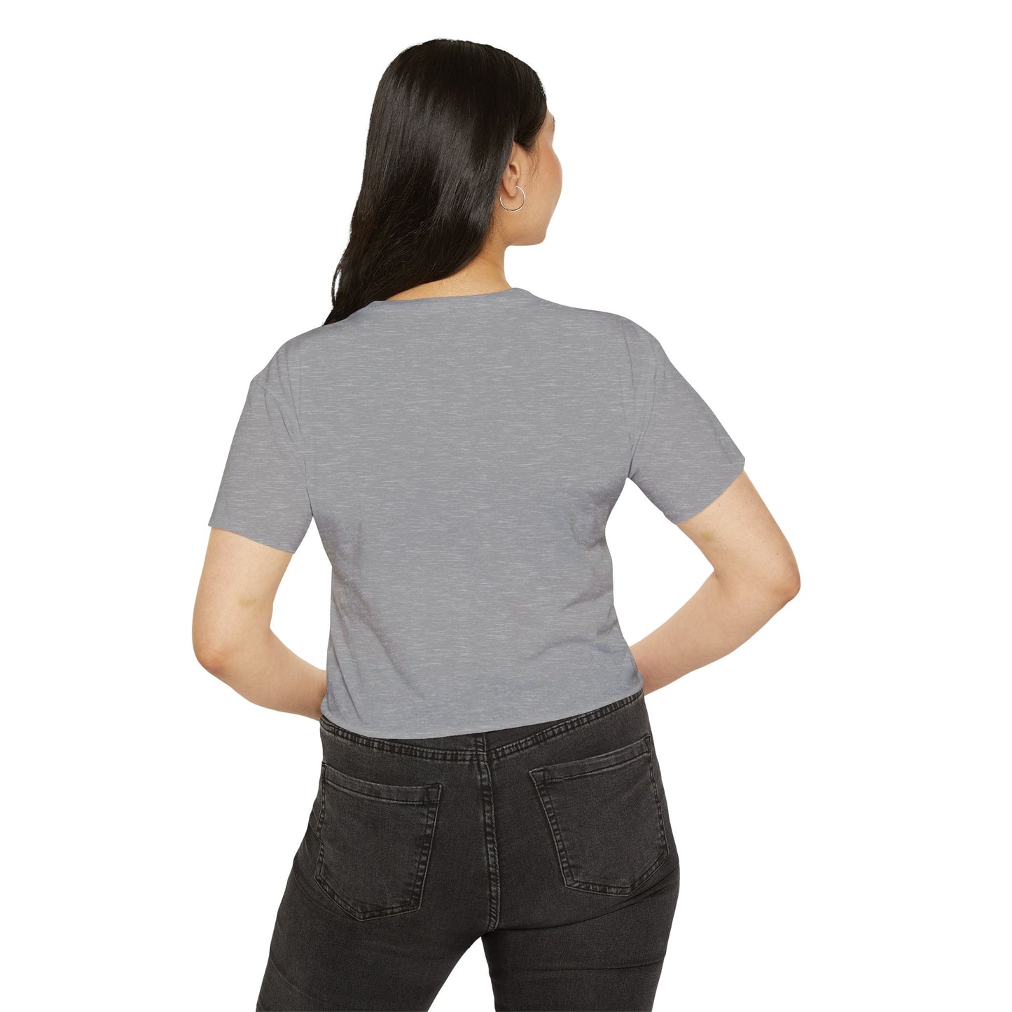 Retro Big Meaty Women Festival Crop Top