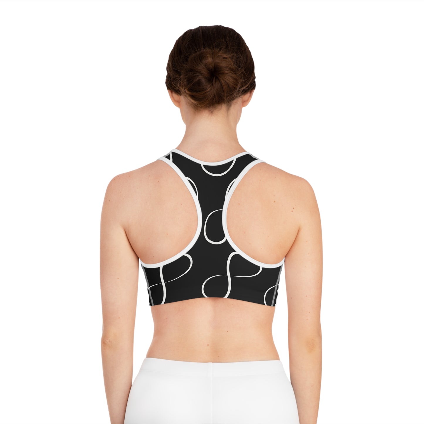 Infinity Pattern Sports Bra