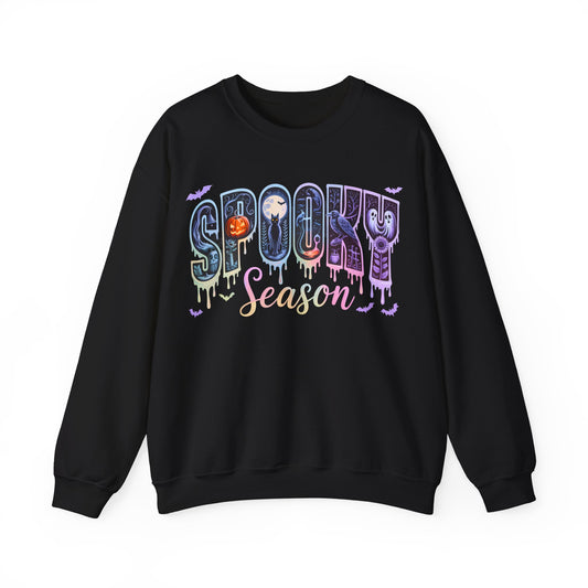 Iridescent Halloween Spooky Season Sweatshirt