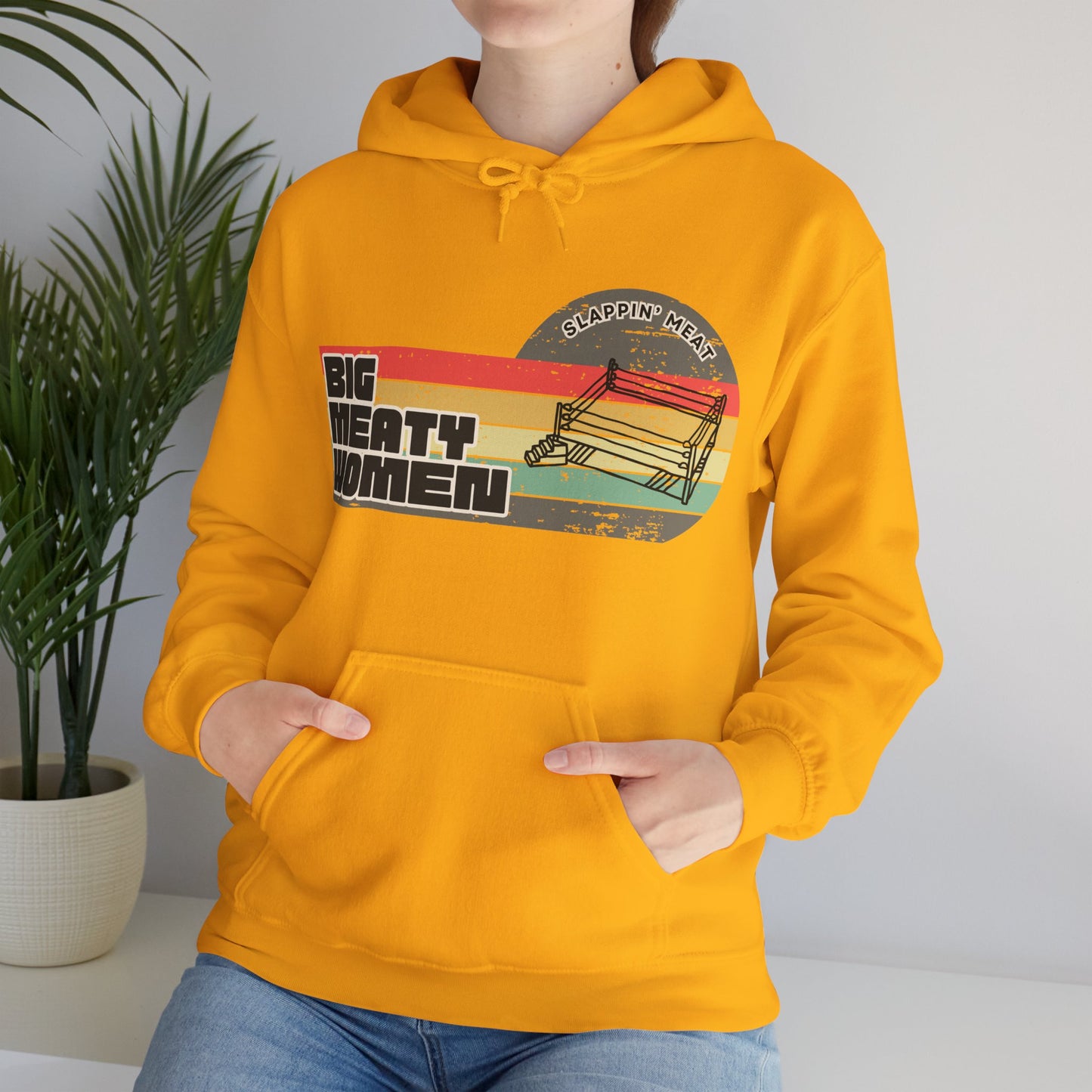 Vintage Big Meaty Women Hoodie