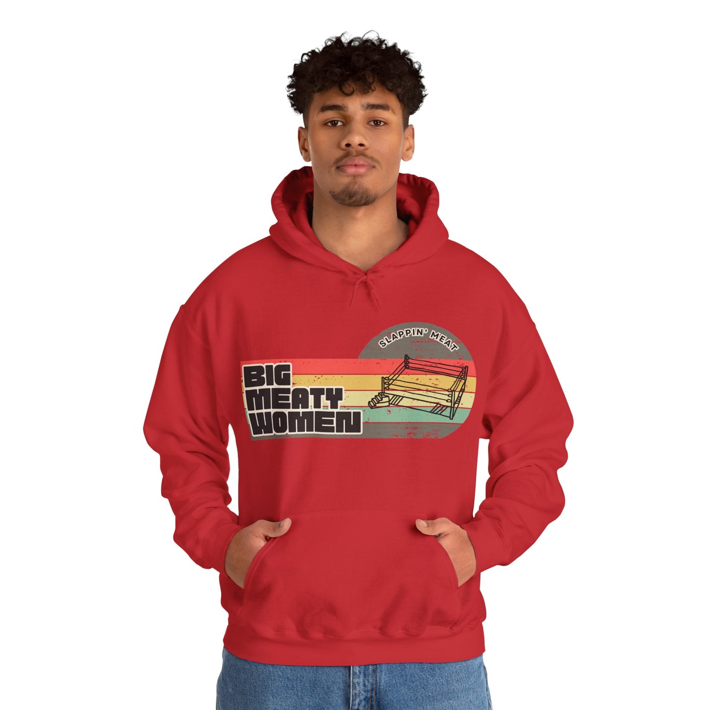 Vintage Big Meaty Women Hoodie