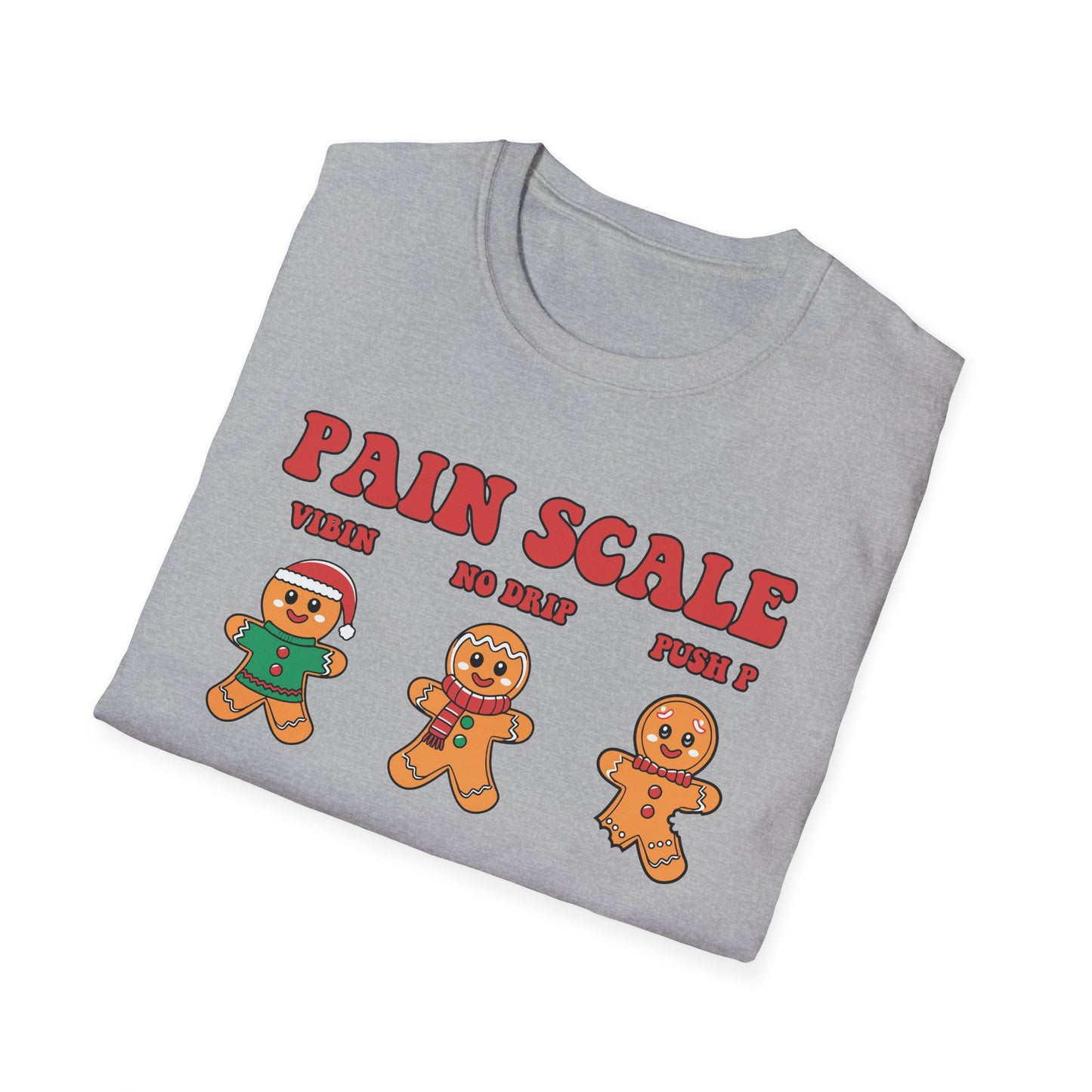 Gingerbread Pain Scale Tee