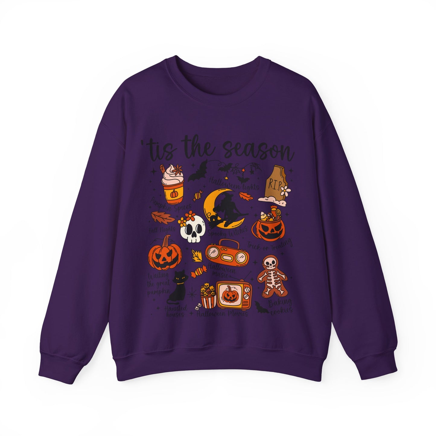 'Tis the Season Cozy Halloween Sweatshirt