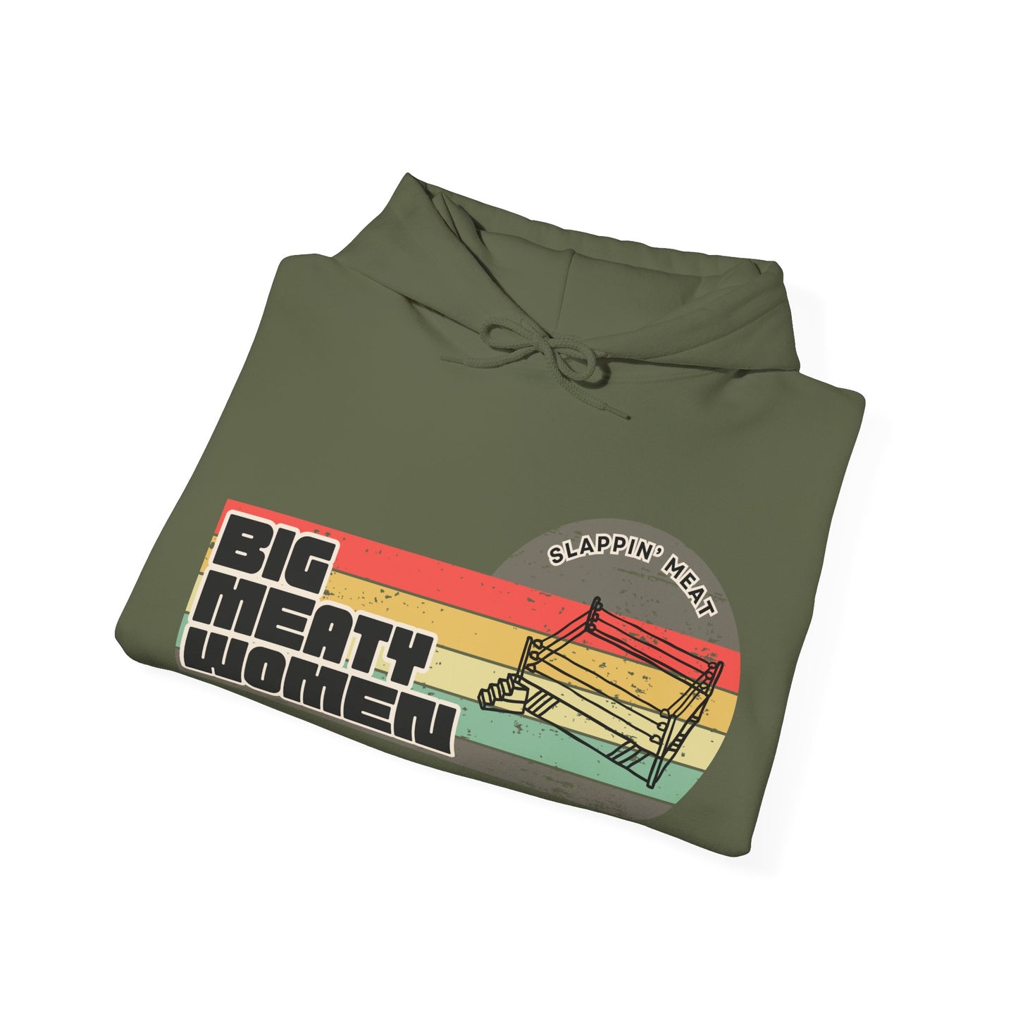 Vintage Big Meaty Women Hoodie
