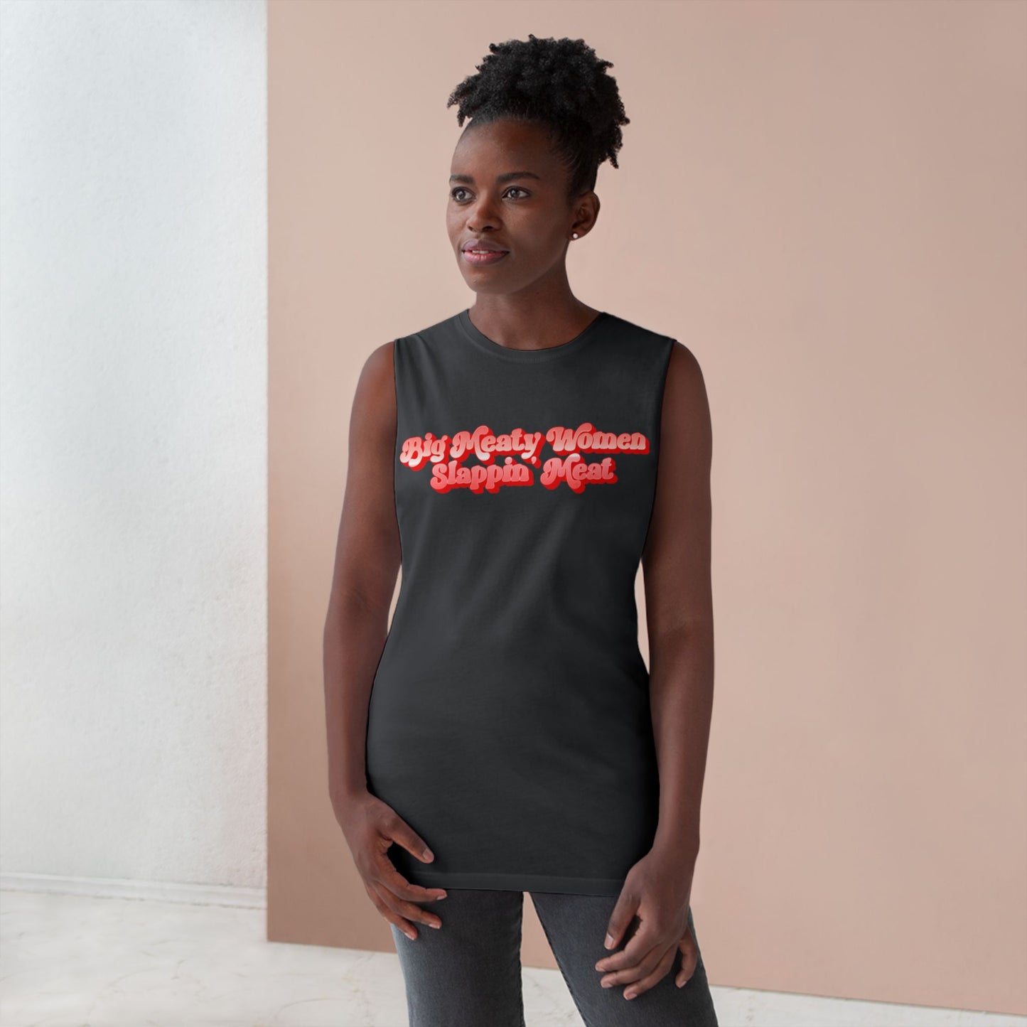 Retro Big Meaty Women Tank Top