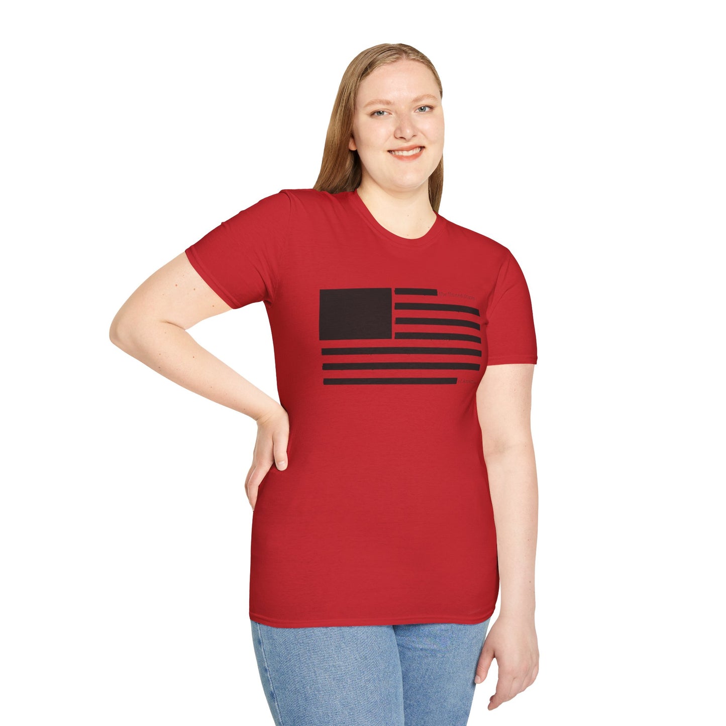 Black Stripes Flag T-Shirt