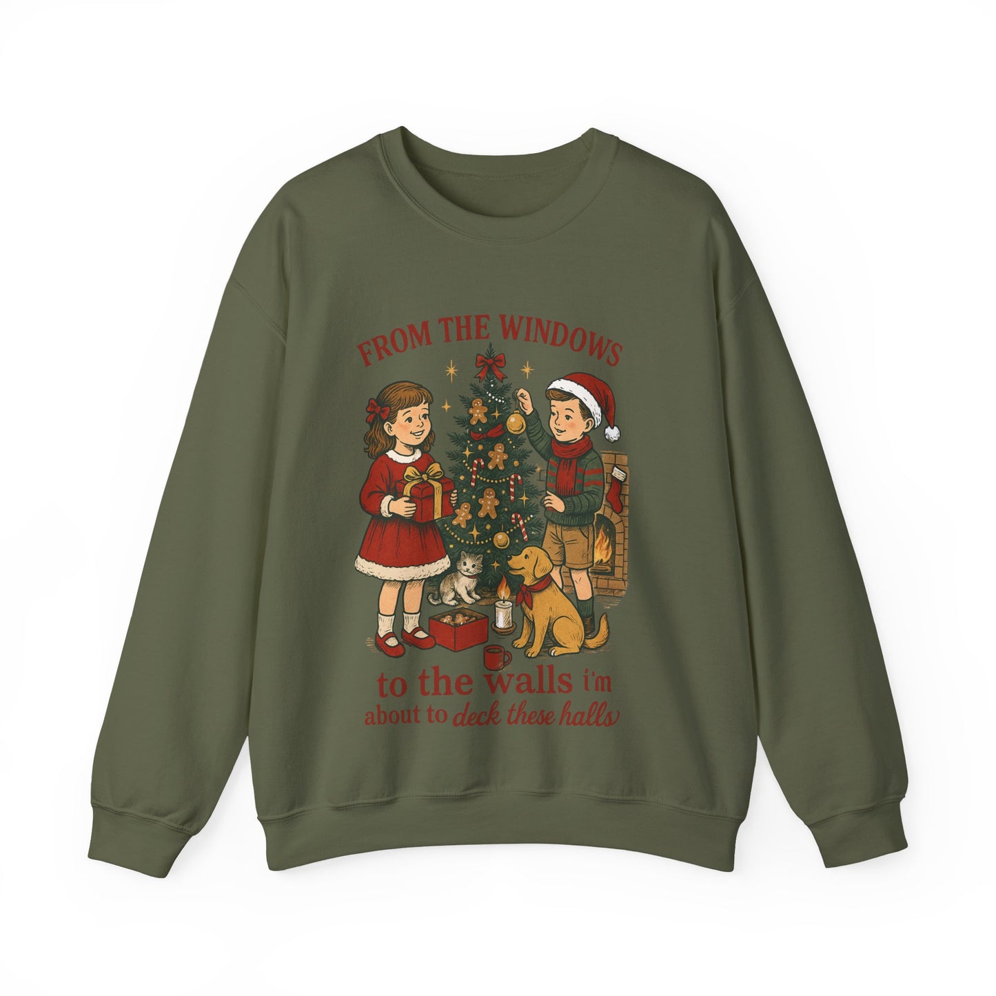 Deck These Halls Crewneck Sweatshirt