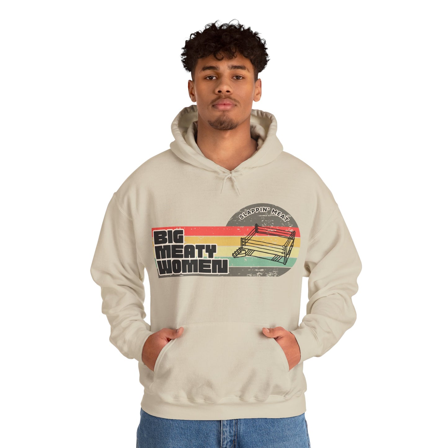 Vintage Big Meaty Women Hoodie